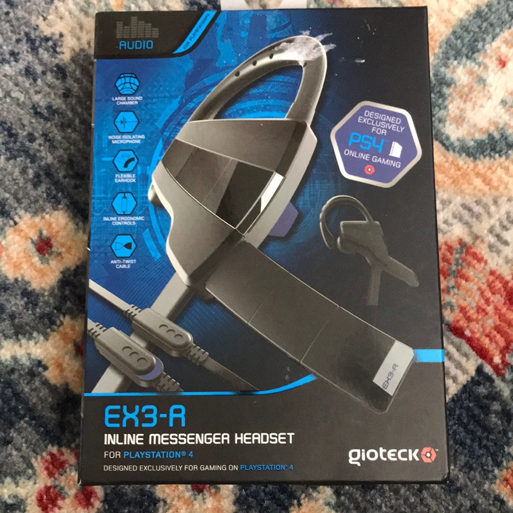 Gioteck Ex3-R In-line Messenger Headset
